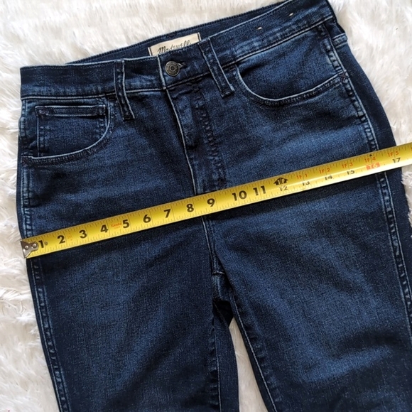 NWOT Madewell 10" High-Rise Roadtripper Davit Skinny Jeans Size 27 - Picture 13 of 15